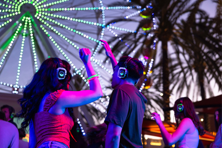 Irvine Spectrum Center - Event - Silent Disco