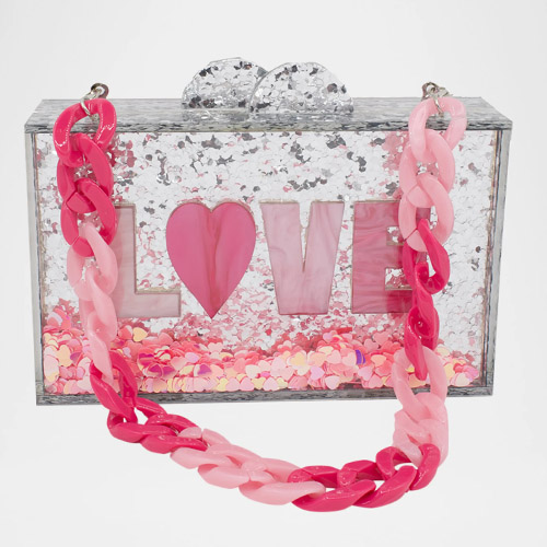 NEIMAN MARCUS - BARI LYNN CONFETTI CLUTCH