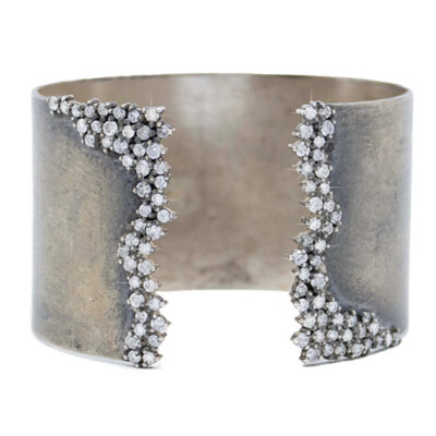 FETNEH BLAKE CONCEPT AT CRYSTAL COVE - DIAMOND & SILVER CUFF