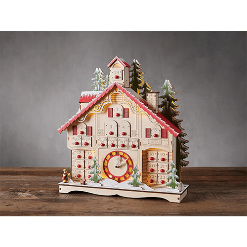 ARHAUS - CHALET CLOCK ADVENT CALENDAR